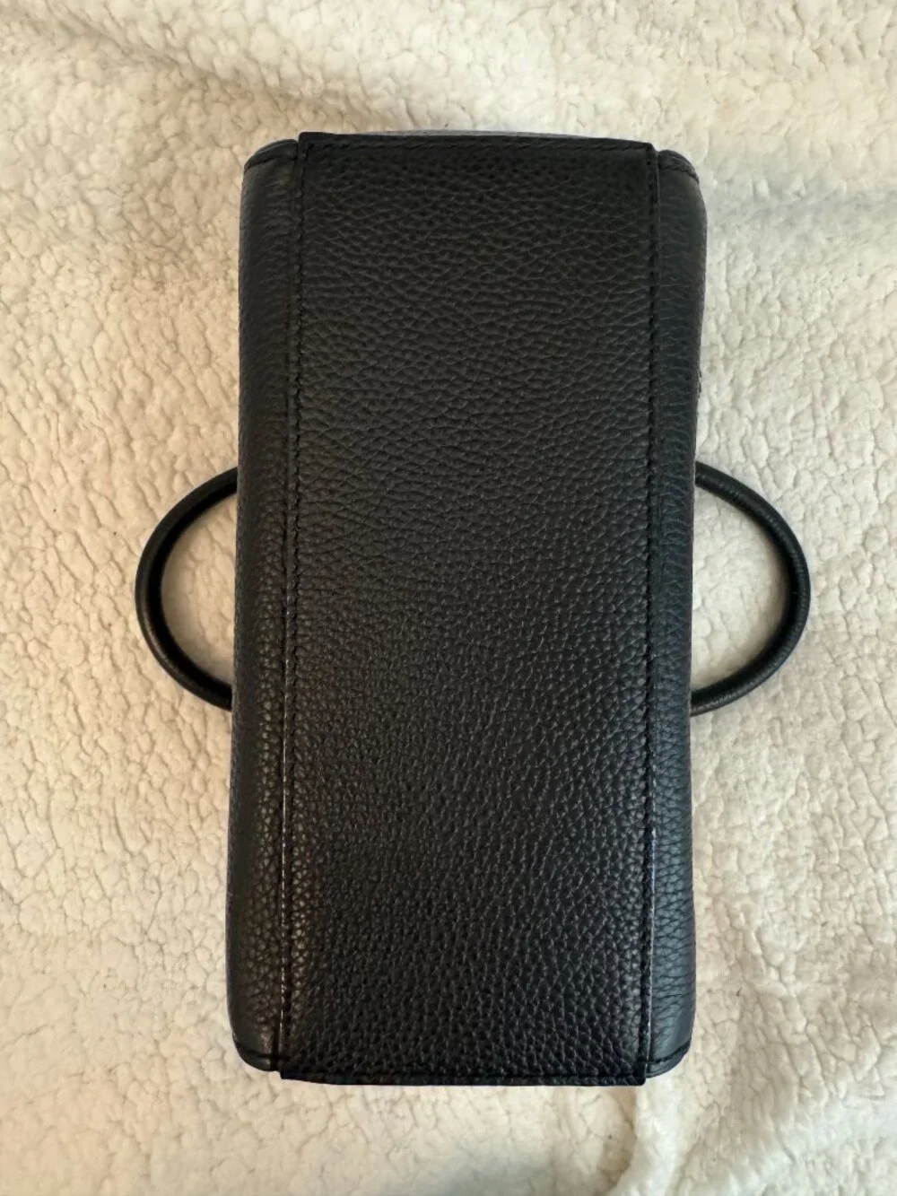 Kate Spade Chester Street Small Allyn Black Leather Satchel Crossbody Bag